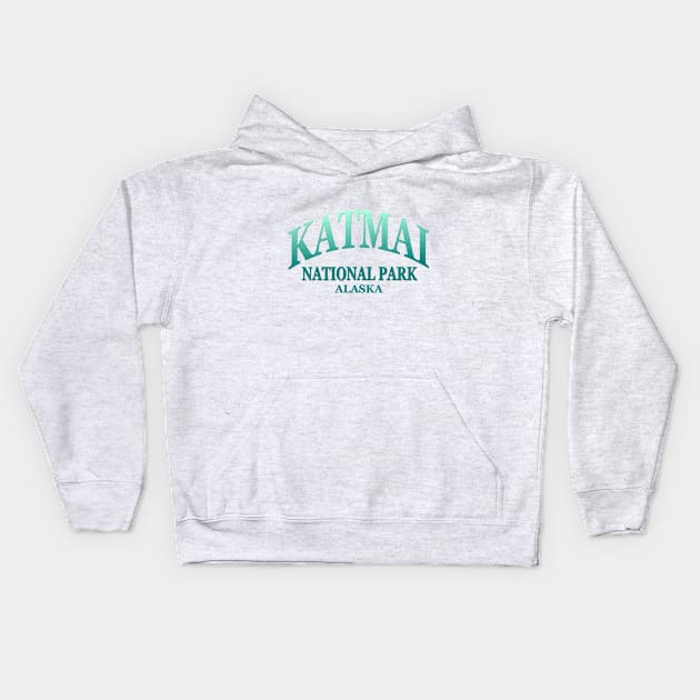 Katmai National Park, Alaska Kids Hoodie by Naves